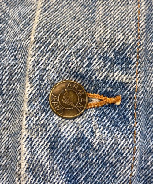 ARMANI JEANS（アルマーニジーンズ）ARMANI JEANS (アルマーニジーンズ) デニムジャケット インディゴ サイズ:Ｓの古着・服飾アイテム
