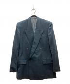 Yves Saint Laurentイヴサンローラン）の古着「オールドダブルジャケット」｜グリーン