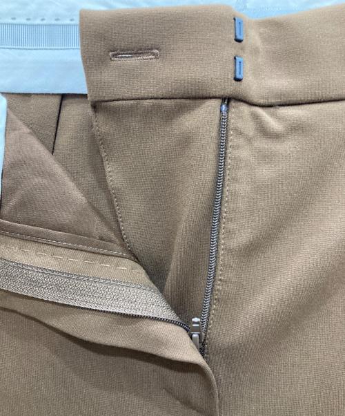 MaxMara（マックスマーラ）MaxMara (マックスマーラ) テーパードスラックス ブラウン サイズ:44の古着・服飾アイテム