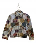 POLO RALPH LAURENポロ・ラルフローレン）の古着「パッチワークスイングトップ」｜ベージュ