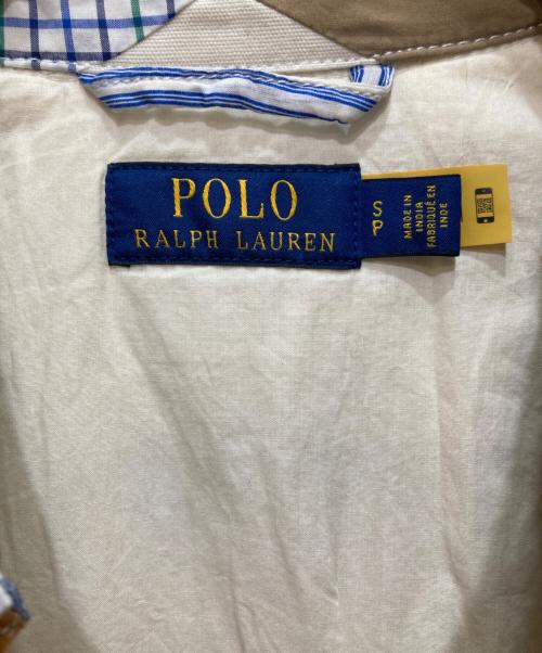 POLO RALPH LAUREN（ポロ・ラルフローレン）POLO RALPH LAUREN (ポロ・ラルフローレン) パッチワークスイングトップ ベージュ サイズ:Sの古着・服飾アイテム