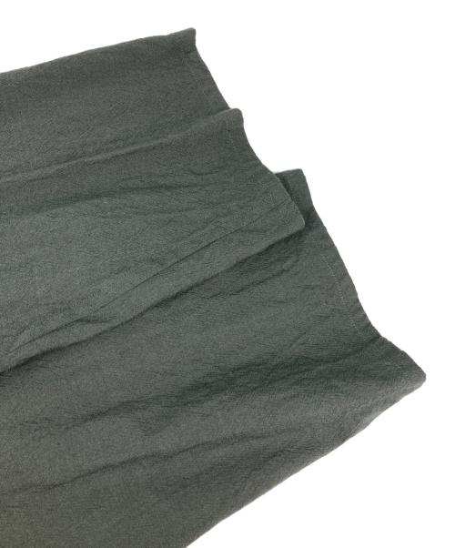 BLURHMS（ブラームス）BLURHMS (ブラームス) Wool Rayon Silk Cardigan Jacket グリーン サイズ:3の古着・服飾アイテム