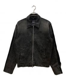 DIESEL（ディーゼル）の古着「J-Harris Hybrid Jacket/Ｊ-ハリスハイブリッドジャケット」｜ブラック