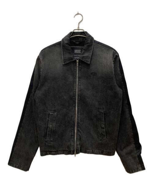 DIESEL（ディーゼル）DIESEL (ディーゼル) J-Harris Hybrid Jacket/Ｊ-ハリスハイブリッドジャケット ブラック サイズ:48の古着・服飾アイテム
