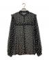 IENA (イエナ) 楊柳フリルピンタックブラウス ブラック サイズ:free：7000円