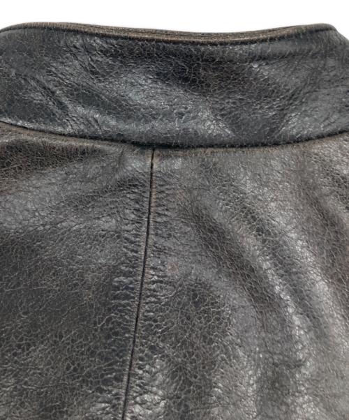 AVIREX（アヴィレックス）AVIREX (アヴィレックス) シングルライダースジャケット ブラック サイズ:2XLの古着・服飾アイテム