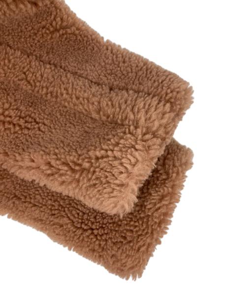 allureville（アルアバイル）allureville (アルアバイル) ウールMIXボアPコート ブラウン サイズ:1の古着・服飾アイテム