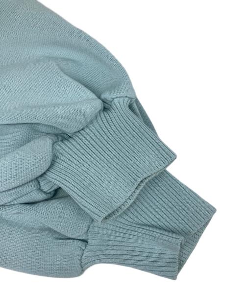 YORI（ヨリ）yori (ヨリ) パフスリーブショートカーデ スカイブルー サイズ:Fの古着・服飾アイテム