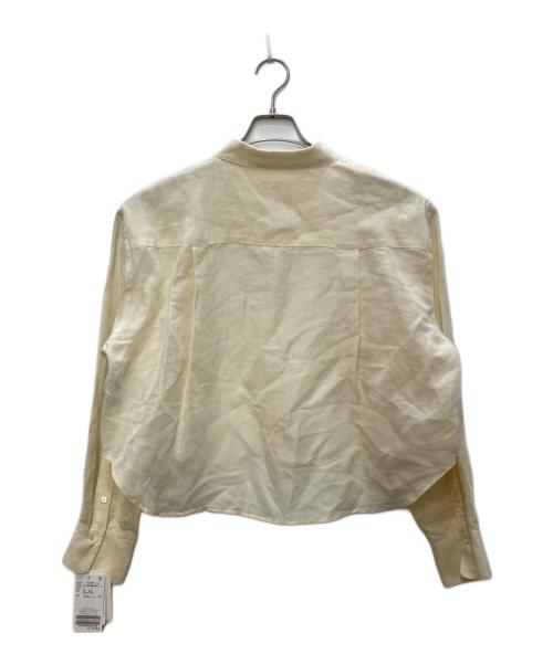 IENA（イエナ）IENA (イエナ) ラミーリヨセルショートシャツ ベージュ サイズ:free 未使用品の古着・服飾アイテム