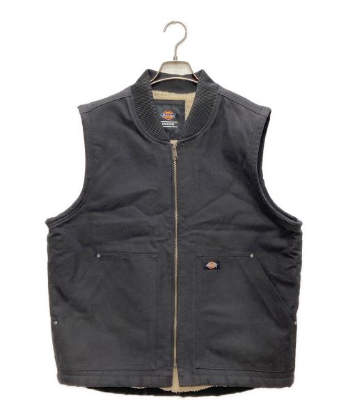 Dickies（ディッキーズ）Dickies (ディッキーズ) ダックキャンバスベスト ブラック サイズ:Ｍの古着・服飾アイテム