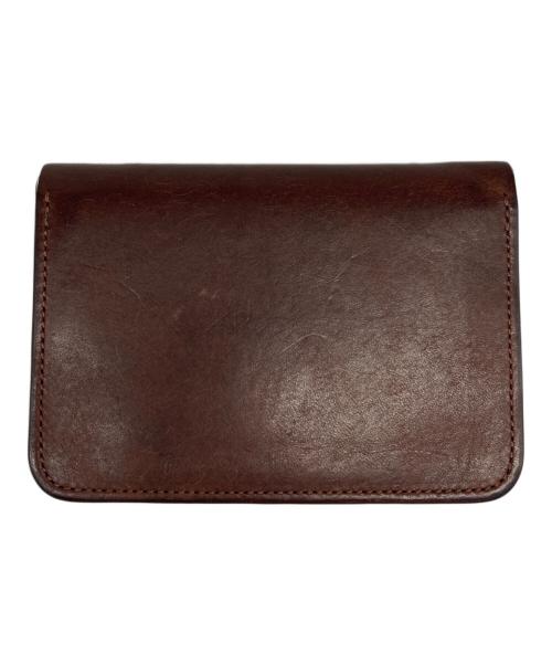 SLOW&CO（スロウアンドコー）SLOW＆CO (スロウアンドコー) ingrasat ミニウォレット/イングラサットミニウォレット ブラウンの古着・服飾アイテム