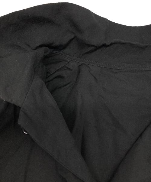 Y's（ワイズ）Y's (ワイズ) テンセルシャツワンピース ブラック サイズ:2の古着・服飾アイテム