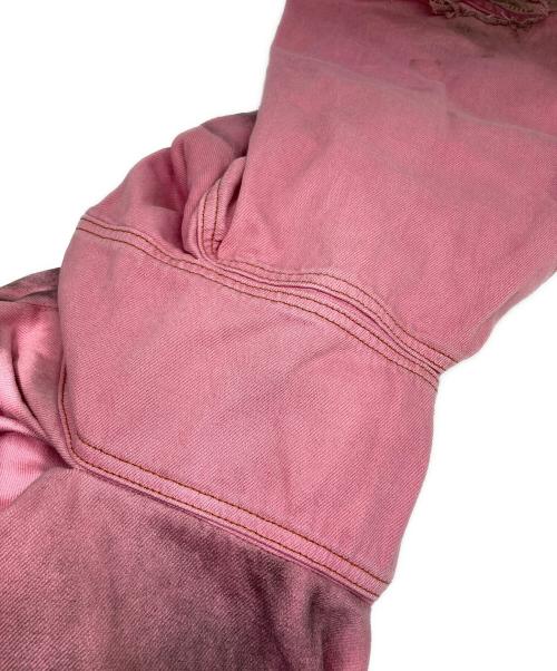 Y. PROJECT（ワイプロジェクト）Y. PROJECT (ワイプロジェクト) ドレープデニム ピンク サイズ:31の古着・服飾アイテム