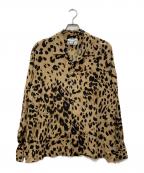 NEXUSVIIネクサスセブン）の古着「総柄シャツ」｜ベージュ