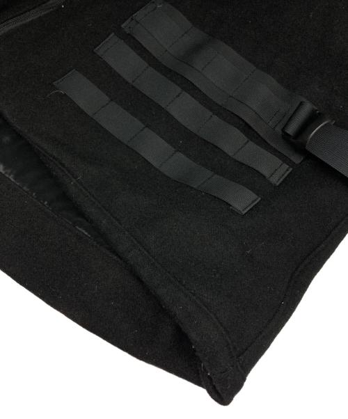 mout recon tailor（マウトリーコンテーラー）MOUT RECON TAILOR (マウトリーコンテーラー) 半袖ウールジャケット ブラック サイズ:44の古着・服飾アイテム