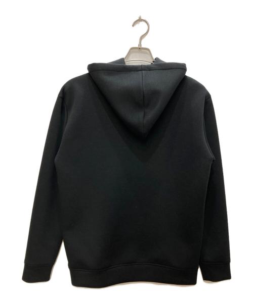 BLACK LABEL CRESTBRIDGE（ブラックレーベル クレストブリッジ）BLACK LABEL CRESTBRIDGE (ブラックレーベル クレストブリッジ) パーシャルチェックフーディー ブラック サイズ:Ｍの古着・服飾アイテム