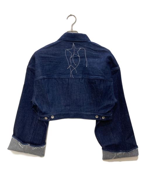 CONVERSE TOKYO（コンバーストウキョウ）CONVERSE TOKYO (コンバーストウキョウ) KURO (クロ) LOOSE DENIM JACKET インディゴ サイズ:free 未使用品の古着・服飾アイテム