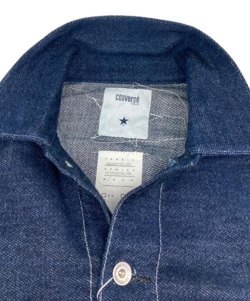CONVERSE TOKYO（コンバーストウキョウ）CONVERSE TOKYO (コンバーストウキョウ) KURO (クロ) LOOSE DENIM JACKET インディゴ サイズ:free 未使用品の古着・服飾アイテム