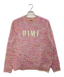 Dime（ダイム）の古着「FANTASY KNIT/ファンタジーニット」｜ピンク
