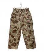 LAKHラク）の古着「ミリタリーカーゴパンツ」｜ブラウン