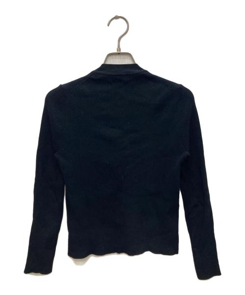 MADISON BLUE（マディソンブルー）MADISON BLUE (マディソンブルー) PETIT RIB CD ブラック サイズ:00(XS)の古着・服飾アイテム