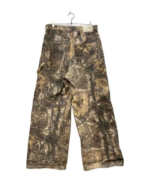 CAMPHOR WOOD（カンファーウッド）camphor wood (カンファーウッド) wide baggy real tree painter trousers/ワイドバギーリールツリーペインタートラウザーズ ベージュ サイズ:Ｌの古着・服飾アイテム