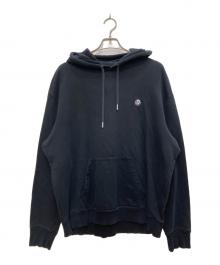 DIESEL（ディーゼル）の古着「プルオーバーパーカー」｜ブラック