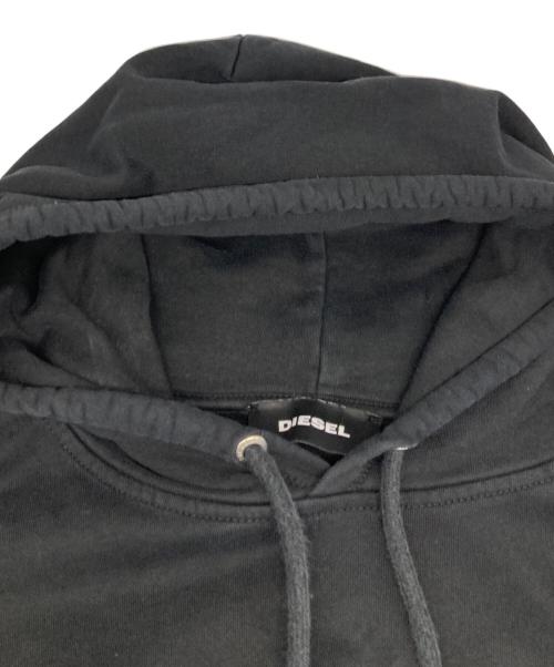 DIESEL（ディーゼル）DIESEL (ディーゼル) プルオーバーパーカー ブラック サイズ:ＸＬの古着・服飾アイテム