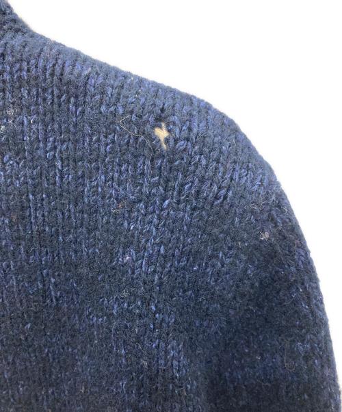 RALPH LAUREN（ラルフローレン）RALPH LAUREN (ラルフローレン) ワンスタータートルネックニット ネイビー サイズ:Lの古着・服飾アイテム