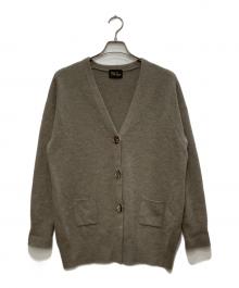 Pale Jute（ペールジュート）の古着「Bijou Bouton Cardigan/ビジュー ブトン カーディガン」｜ベージュ