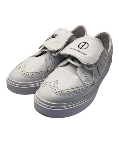 NIKE（ナイキ）NIKE (ナイキ) PEACEMINUSONE (ピースマイナスワン) Kwondo1 スニーカー ホワイト サイズ:cm27.5の古着・服飾アイテム