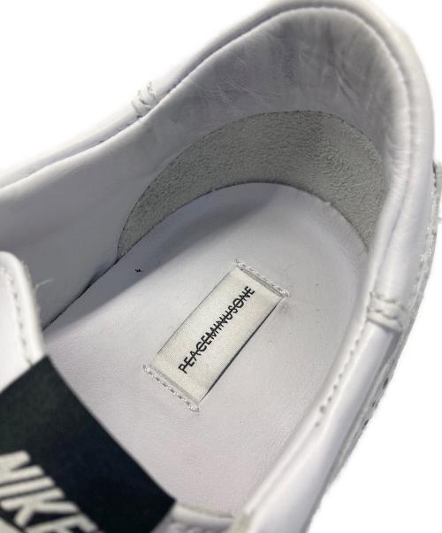 NIKE（ナイキ）NIKE (ナイキ) PEACEMINUSONE (ピースマイナスワン) Kwondo1 スニーカー ホワイト サイズ:cm27.5の古着・服飾アイテム