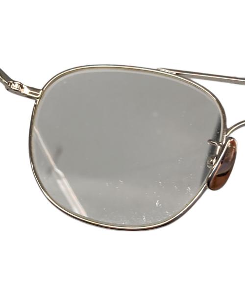 A.D.S.R.（エーディーエスアール）A.D.S.R. (エーディーエスアール) 眼鏡 シルバーの古着・服飾アイテム