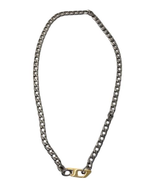 DIESEL（ディーゼル）DIESEL (ディーゼル) チェーンネックレス シルバーの古着・服飾アイテム