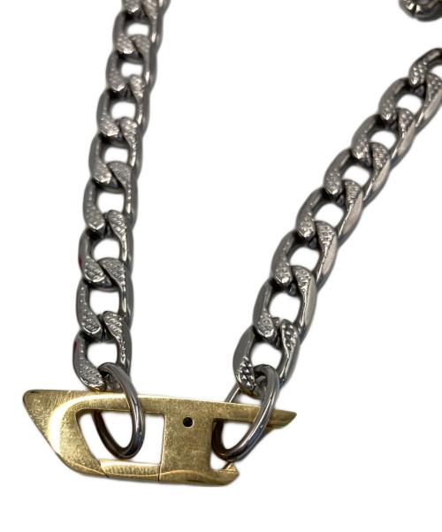 DIESEL（ディーゼル）DIESEL (ディーゼル) チェーンネックレス シルバーの古着・服飾アイテム