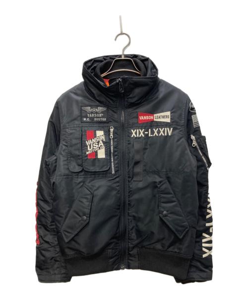 VANSON（バンソン）VANSON (バンソン) シンサレートジャケット ブラック サイズ:Mの古着・服飾アイテム