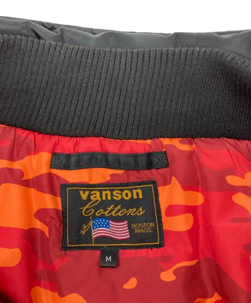 VANSON（バンソン）VANSON (バンソン) シンサレートジャケット ブラック サイズ:Mの古着・服飾アイテム
