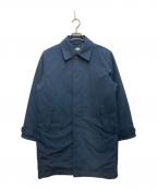 HELLY HANSENヘリーハンセン）の古着「ステンカラーコート」｜ネイビー