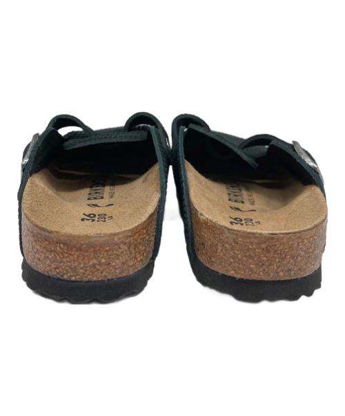 BIRKENSTOCK（ビルケンシュトック）BIRKENSTOCK (ビルケンシュトック) Exclusive Boston Corduroy サンダル/エクスクルーシブ ボストン コーデュロイ サンダル ブラック サイズ:23cmの古着・服飾アイテム