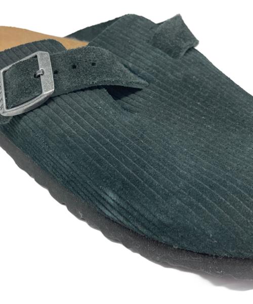 BIRKENSTOCK（ビルケンシュトック）BIRKENSTOCK (ビルケンシュトック) Exclusive Boston Corduroy サンダル/エクスクルーシブ ボストン コーデュロイ サンダル ブラック サイズ:23cmの古着・服飾アイテム