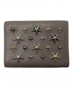 JIMMY CHOOジミーチュウ）の古着「3つ折り財布」｜ベージュ