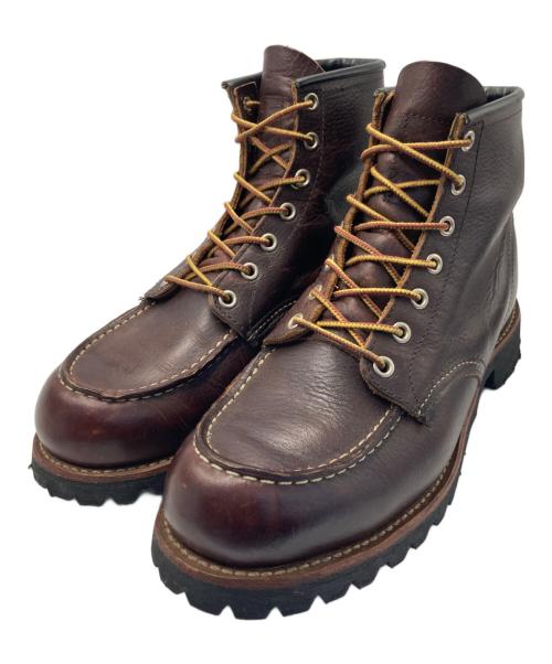 RED WING（レッドウィング）RED WING (レッドウィング) ROUGHNECK ブーツ ブラウン サイズ:USA UK8/EUR42/cm27の古着・服飾アイテム