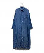 SLOBE IENAスローブ イエナ）の古着「デニムライクシャツワンピース」｜インディゴ
