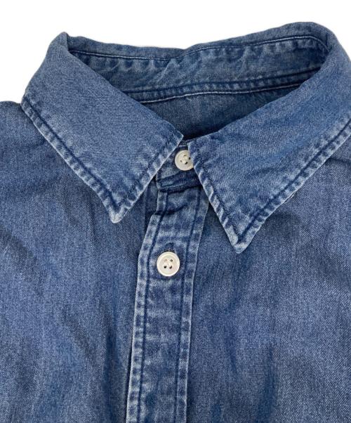 SLOBE IENA（スローブ イエナ）SLOBE IENA (スローブ イエナ) デニムライクシャツワンピース インディゴ サイズ:freeの古着・服飾アイテム