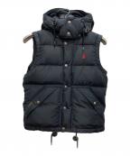 POLO RALPH LAURENポロ・ラルフローレン）の古着「ダウンベスト」｜ブラック