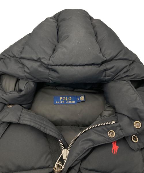 POLO RALPH LAUREN（ポロ・ラルフローレン）POLO RALPH LAUREN (ポロ・ラルフローレン) ダウンベスト ブラック サイズ:Sの古着・服飾アイテム