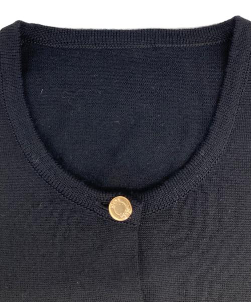 MUSE de Deuxieme Classe（ミューズ ドゥーズィエム クラス）MUSE de Deuxieme Classe (ミューズ ドゥーズィエム クラス) FF30 クルーネックカーディガン ブラック サイズ:Freeの古着・服飾アイテム