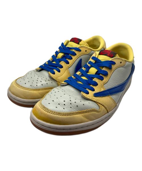 NIKE（ナイキ）NIKE (ナイキ) TRAVIS SCOTT (トラヴィススコット) WMNS AIR JORDAN 1 LOW OG SP/エア ジョーダン 1 ロー ベージュ サイズ:cm29の古着・服飾アイテム