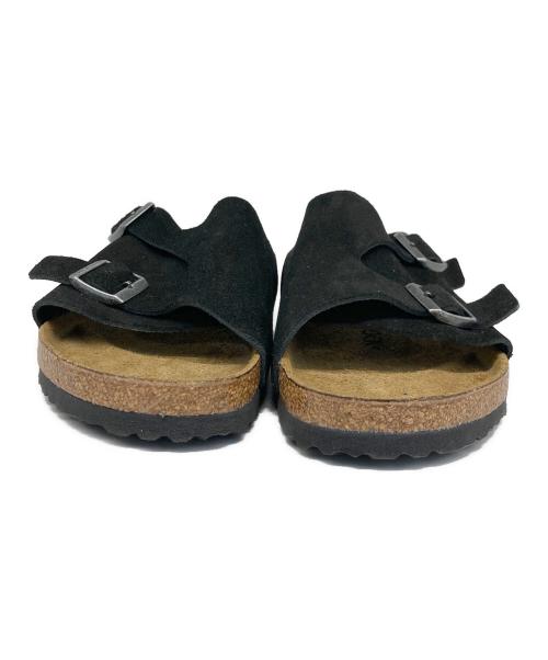 BIRKENSTOCK（ビルケンシュトック）BIRKENSTOCK (ビルケンシュトック) ベルテッドサンダル ベージュ×ブラック サイズ:26.5cm/US8.5/UK7.5/EUR42の古着・服飾アイテム