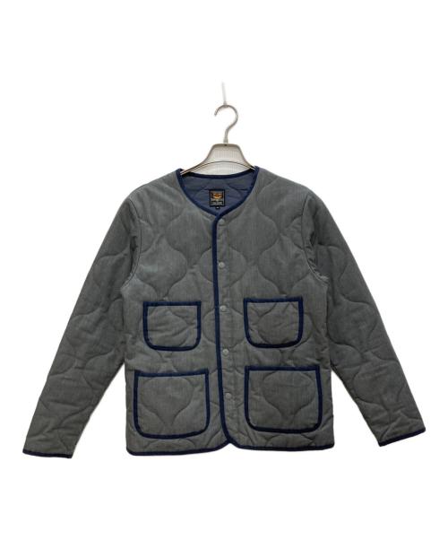 JELADO（ジェラード）JELADO (ジェラード) キルティングジャケット グレー サイズ:Ｍの古着・服飾アイテム